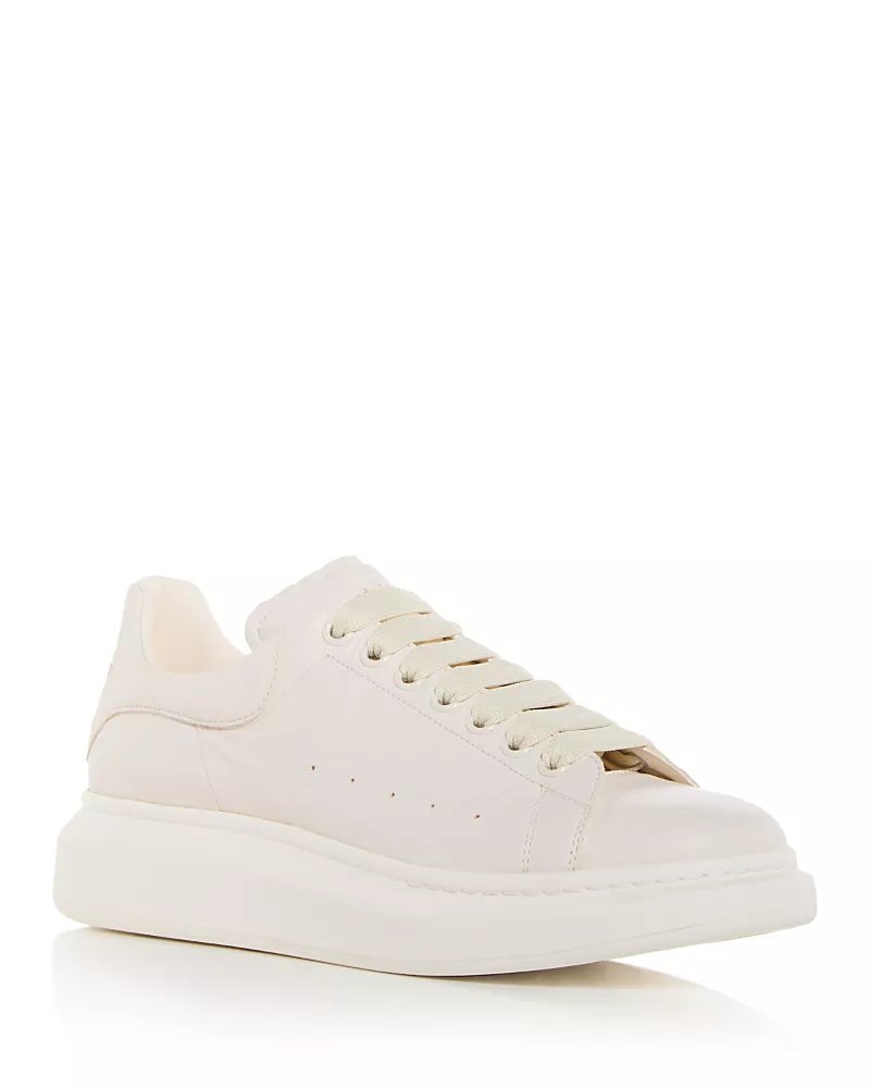 Alexander McQUEEN Men's Grainy Leather Oversized Sneaker