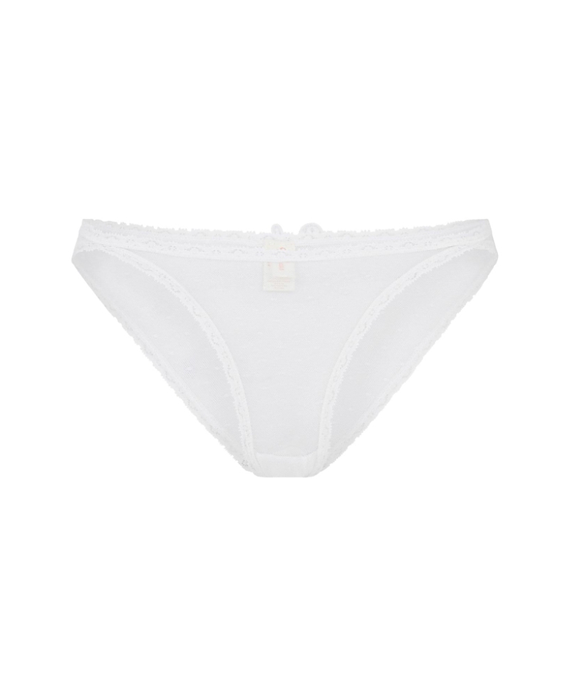PEACHAUS WOMEN'S UME RECYCLED-LACE MID-RISE UNDERWEAR