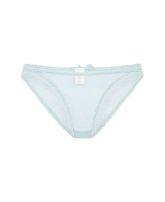 Peachaus Women's Ume Recycled-Lace Mid-Rise Underwear