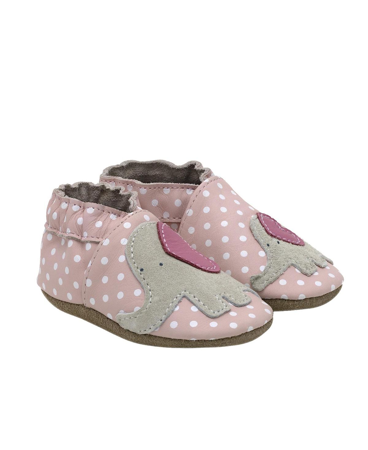Robeez Girls' Peanut Soft Soles Shoe - Baby