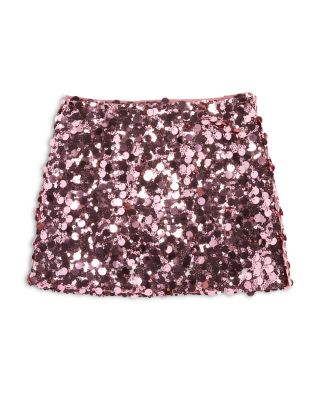 KatieJnyc - Girls' Tia Sequin Mini Skirt - Big Kid