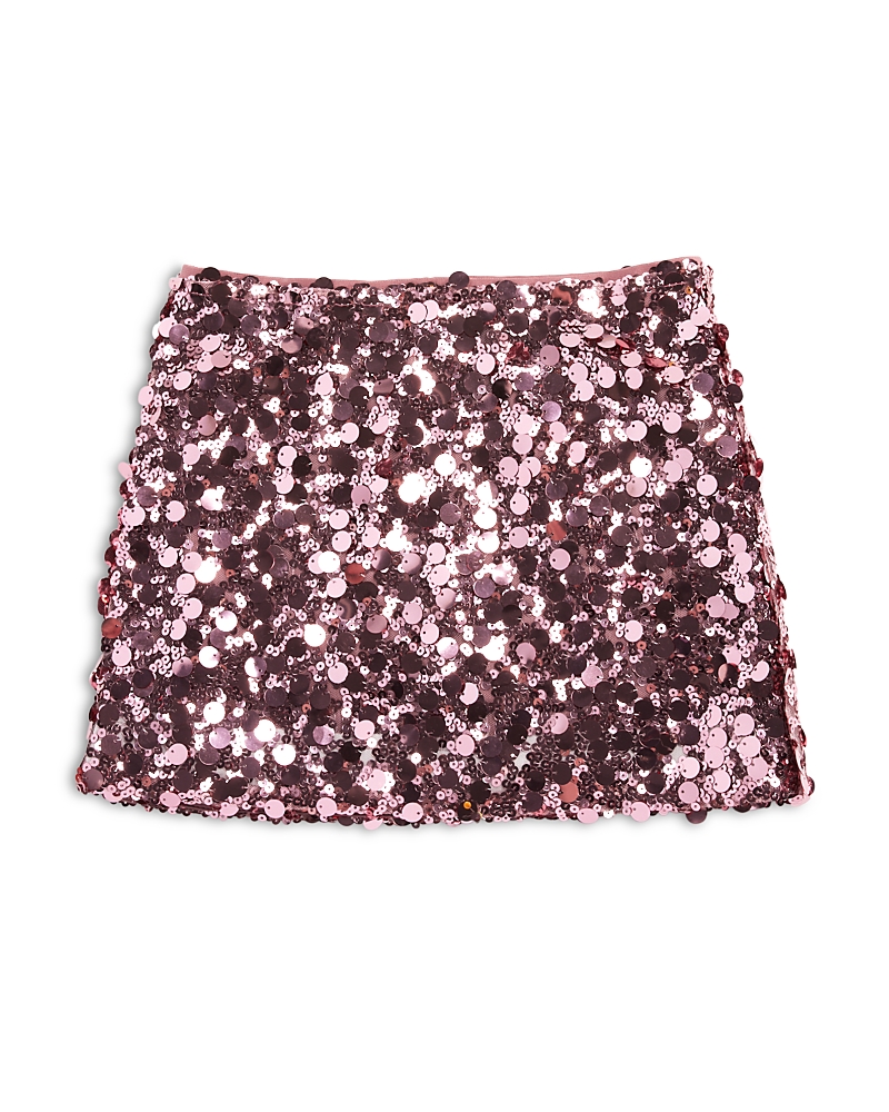 KatieJnyc Girls' Tia Sequin Mini Skirt - Big Kid