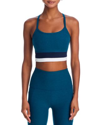 Spacedye Horizon Color Block Crop Tank Top