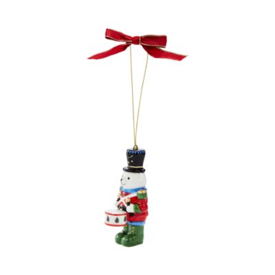 Christmas Tree Teddy Bear Nutcracker Ornament