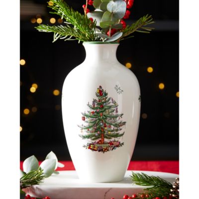 Christmas Tree 10&amp;quot; Posy Vase