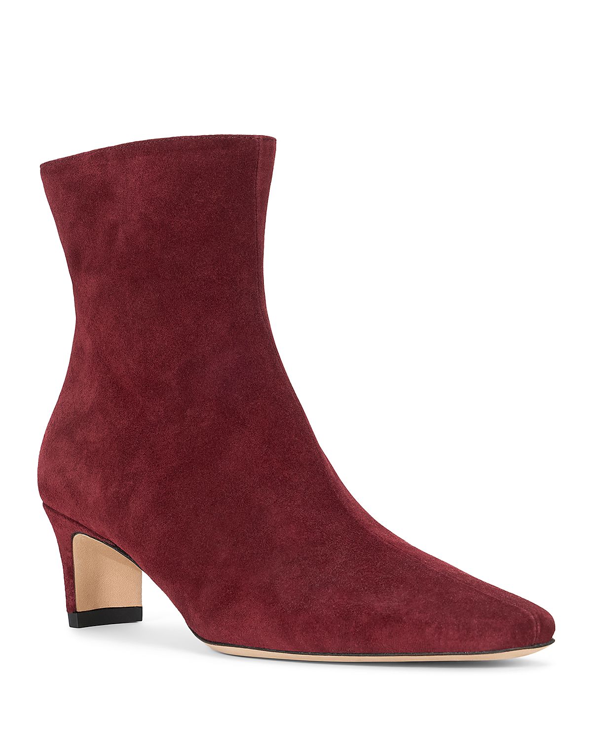 Staud Women's Wally Suede Ankle Booties