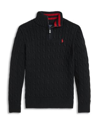 Ralph Lauren - Boys' Cable Knit Sweater - Little Kid, Big Kid