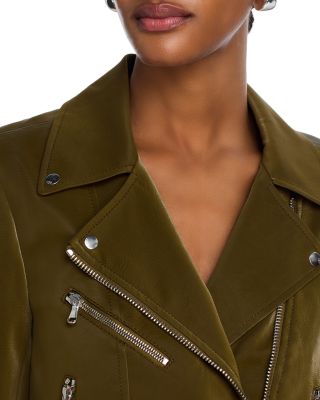 Cinq à Sept Palo Belted Moto Jacket | Bloomingdale's