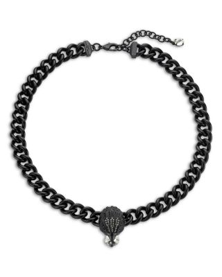 Kurt Geiger London Signature Eagle Stone Collar Necklace, 16-18
