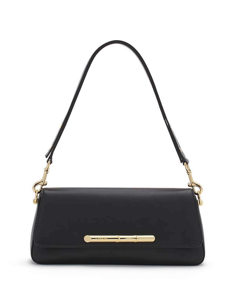 Lanvin Sequence Shoulder Bag In Black