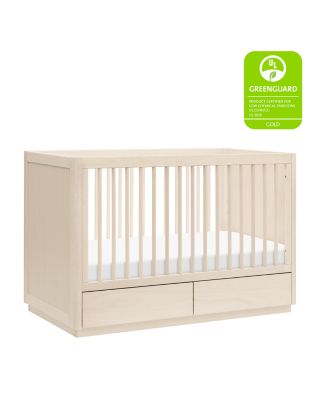 Bento 3 in 1 Convertible Storage Crib With Toddler Bed Conversion Kit