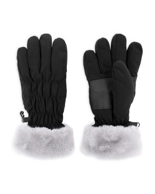 Surell - Faux Fur Cuff Gloves