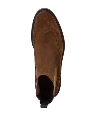 Men's Calev Suede Wingtip Chelsea Boots