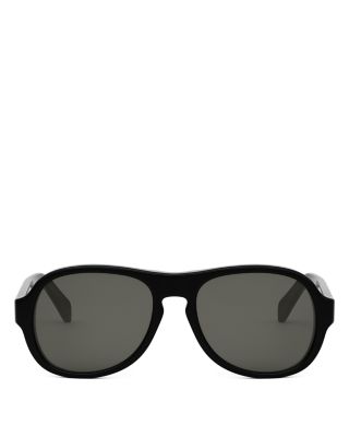 3 Dots Pilot Sunglasses, 56mm