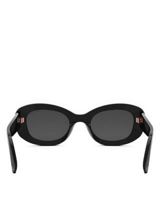 B.Zero1 Oval Sunglasses, 50mm