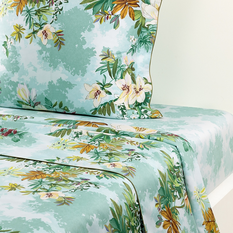 Yves Delorme Panorama Flat Sheet, Queen