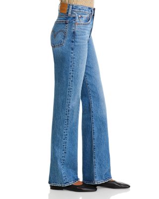 Wedgie High Rise Boot Cut Stretch Jeans in Fair Point
