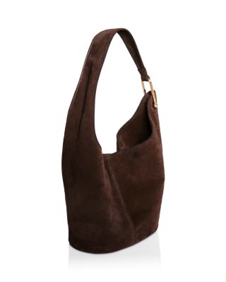 Sonny Medium Suede Hobo Bag