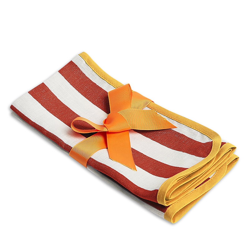 La Doublej Large Napkins Set Of 2 In Mattone