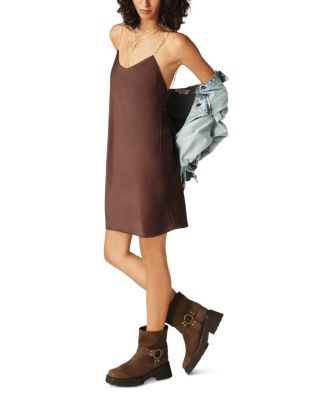 ba&sh leather dress Sae Faux Leather Dress by ba&amp;sh