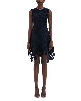 Oscar de la Renta - Velvet Lace Dress
