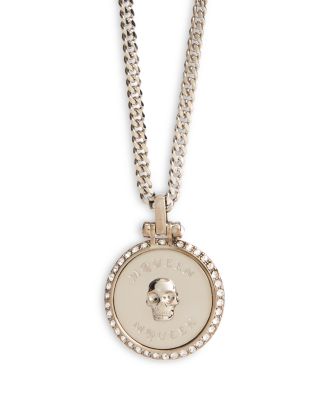 McQueen - Sovereign Skull Necklace, 18"