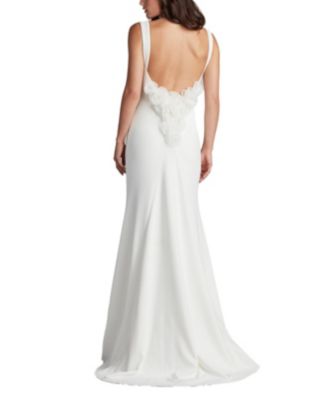 Beckwith Rosette Low Back Gown
