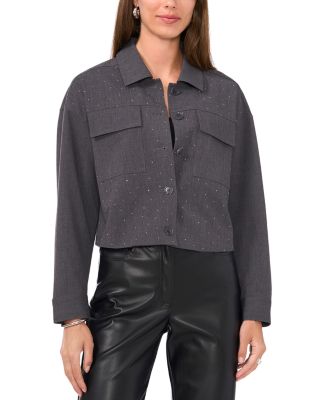 VINCE CAMUTO - Cropped Shirt
