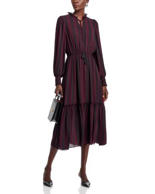 Ruffled Midi Dress - Exclusive