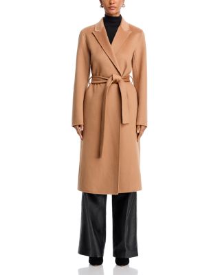 Elie Tahari The Nora Wool Silk and Cashmere Coat Bloomingdale's