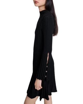 Raffie Ribbed Flared Dress