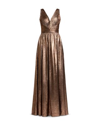 Rose Gold Metallic Gown