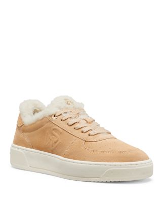 Stuart Weitzman - Women's Sw Courtside Shearling Sneakers