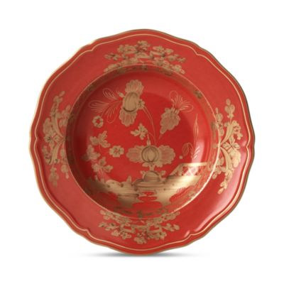 Ginori 1735 Oriente Italiano Gold Soup Plate