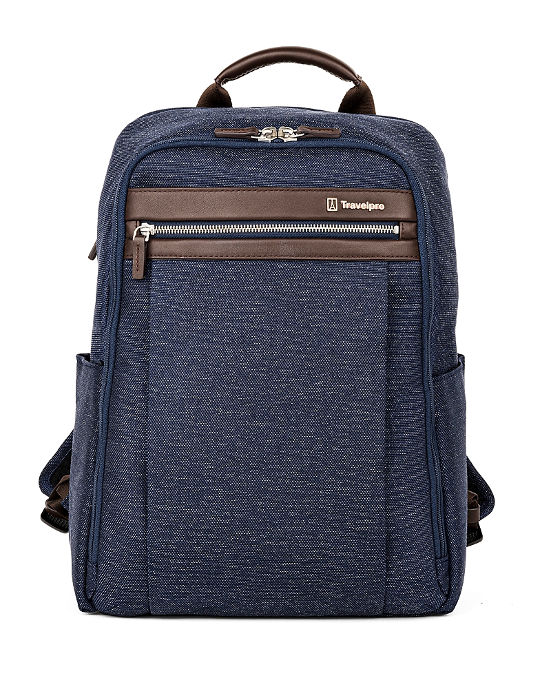 Travelpro Platinum Elite Slim Backpack In True Navy