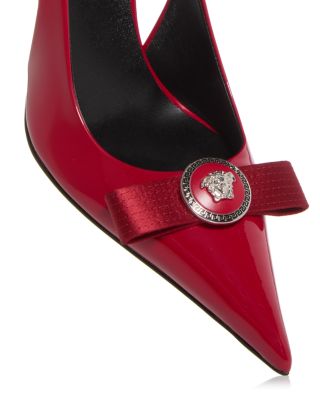 Women's Gianni Ribbon 85 mm Slingback Pumps