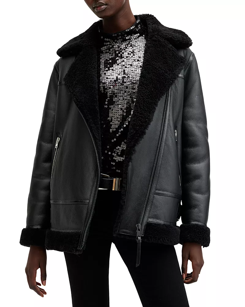 Allsaints Sola Shearling Jacket