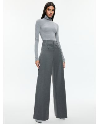 High Rise Double Waisted Pants