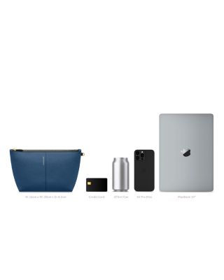 Medium Leather Flaire Pouch