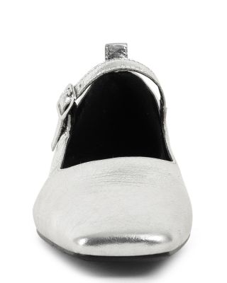 Women's Delia Square Toe Ballet Flats 