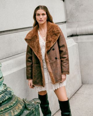 Faux Suede Jacket - Exclusive 