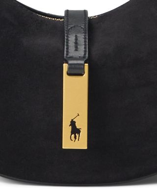 Polo ID Mini Suede Shoulder Bag