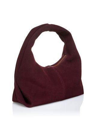 Small Suede Hobo Bag