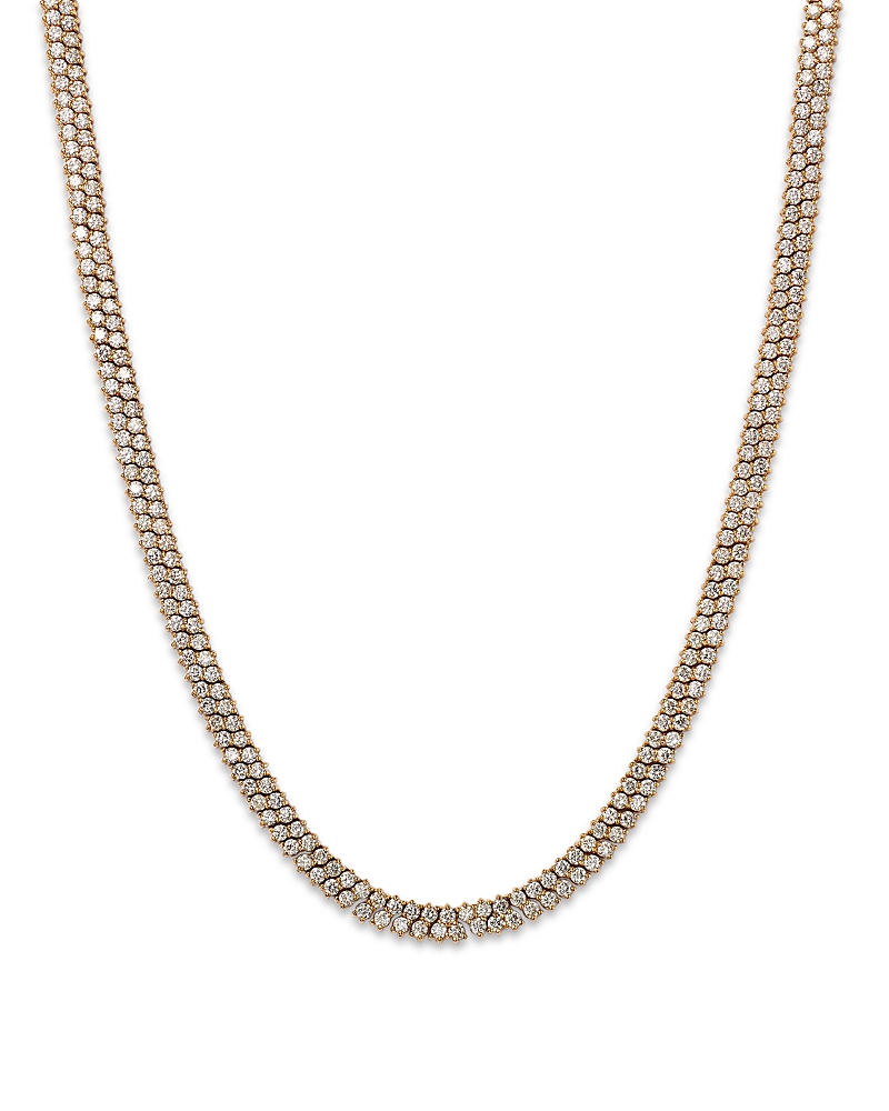 Bloomingdale's Fine Collection Bloomingdale's Diamond Necklace In 14k Yellow Gold, 8.00 Ct. T. W. In Gold