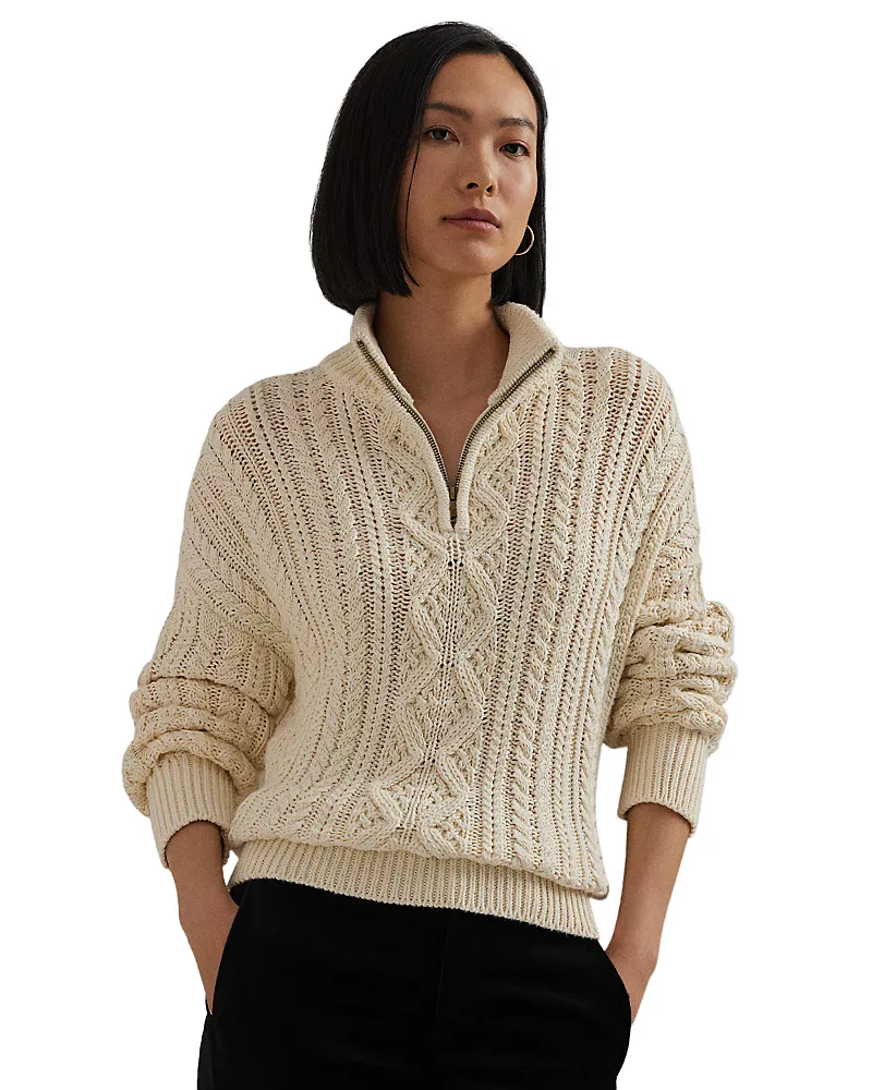 Lauren Ralph Lauren Quarter Zip Sweater