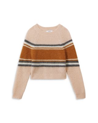 REISS - Girls' Miri Cropped Stripped Sweater - Little Kid, Big Kid