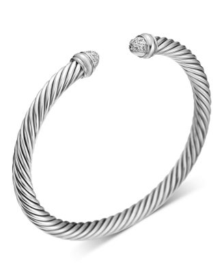 Cable Classics Bracelet with Diamonds, 5mm