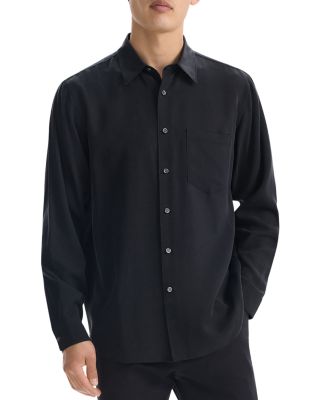 Theory - Noll Button Down in Fluid Lyocell