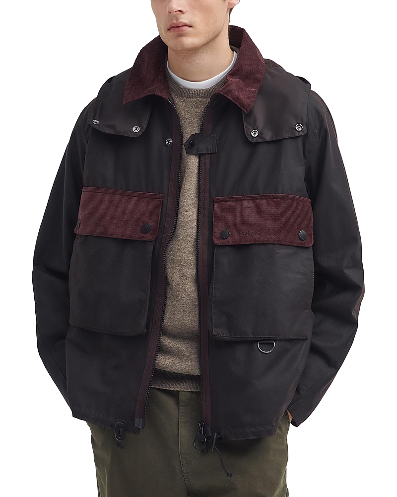 Barbour Re Engineered Spey Hooded Wax Jacket