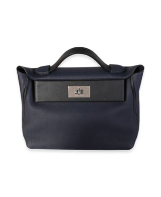 Pre-Owned Hermes 24/24 Leather Handbag